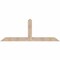 Ekena Millwork Portland Smooth Timber Gable Bracket, Douglas Fir, 84"W x 31"H x 5 1/2"D x 5 1/2"F, 9/12 Pitch GBW084X31X0606POR00SDF - alternate 1